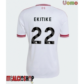 Liverpool Hugo Ekitike #22 Seconda Maglia 2026-27 Manica Corta Liverpool Hugo Ekitike #22 Seconda Maglia 2026-27 Manica Corta